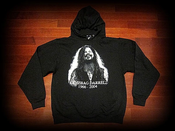 DIMEBAG DARRELL -Tribute -1966 - 2004 - Two Sided Print - Hoodie